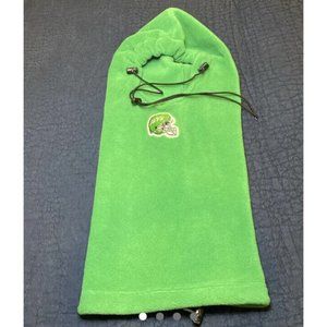 Jets NY NFL Head Sokz by Gotta Go Hood Hat Polartec Fleece Neck Cover Green
